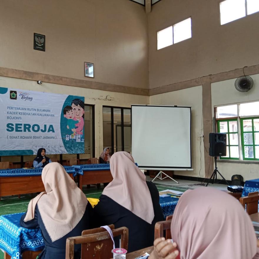 PERTEMUAN KADER DAN SYAWALAN KADER KALURAHAN BOJONG
